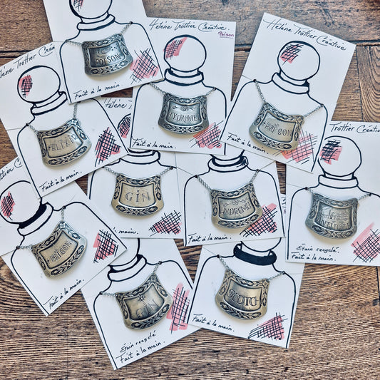 Etiquettes à carafe