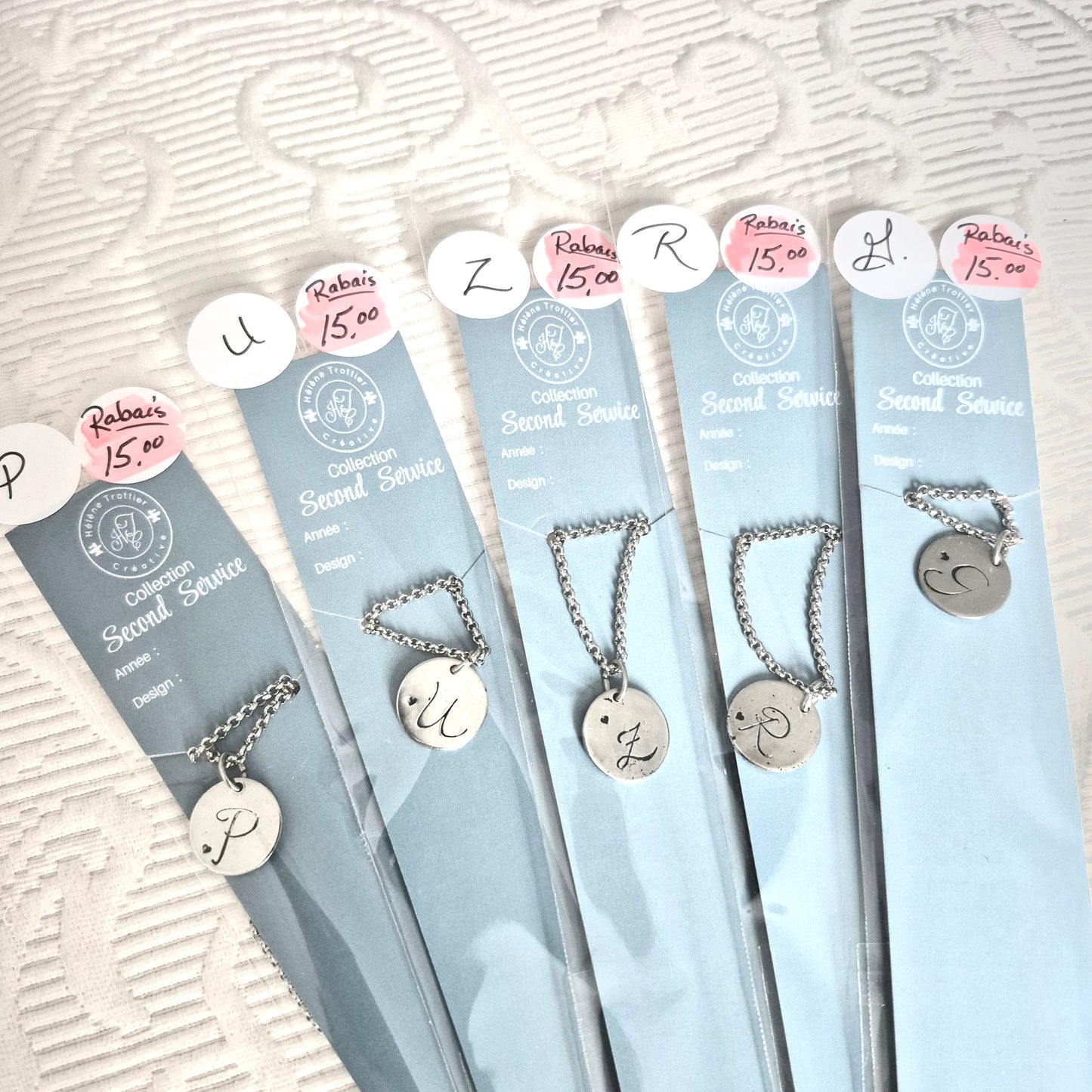 Collier personnalisé initial