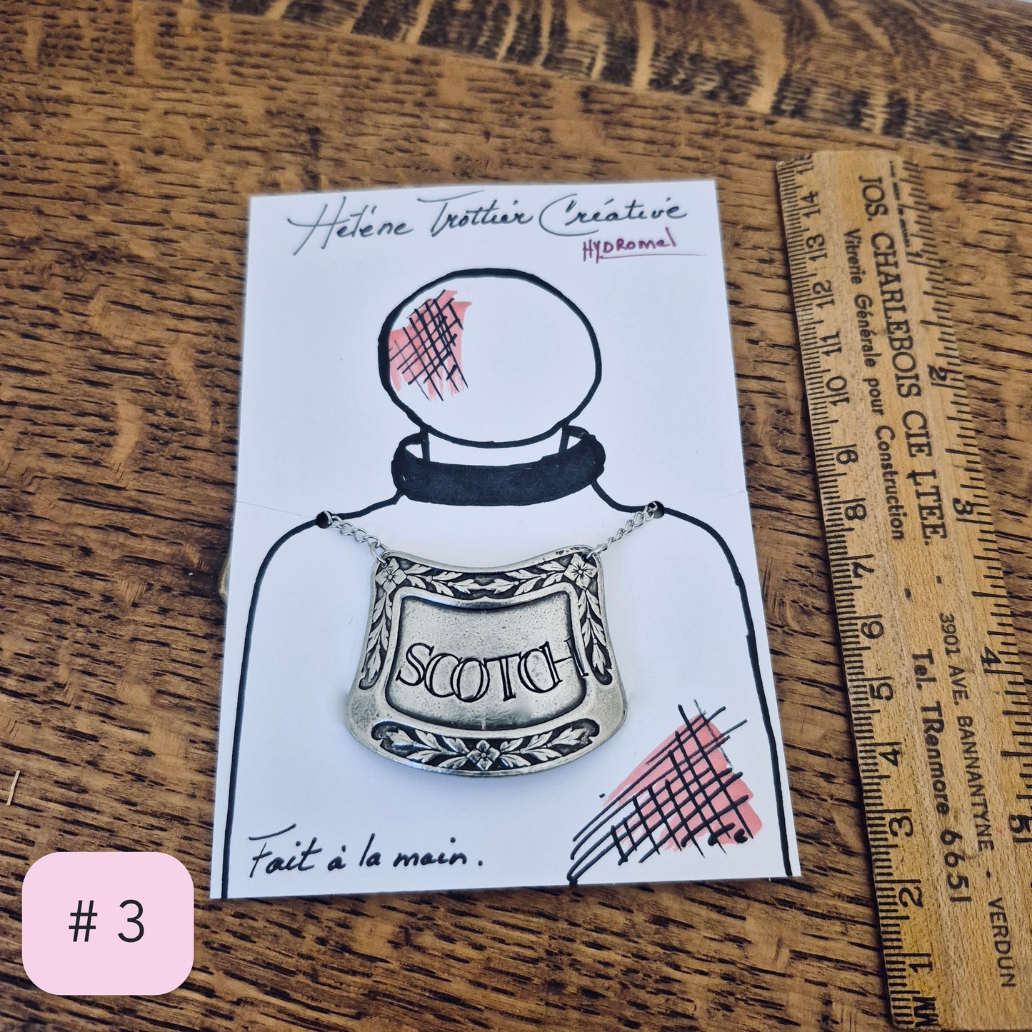 Etiquettes à carafe