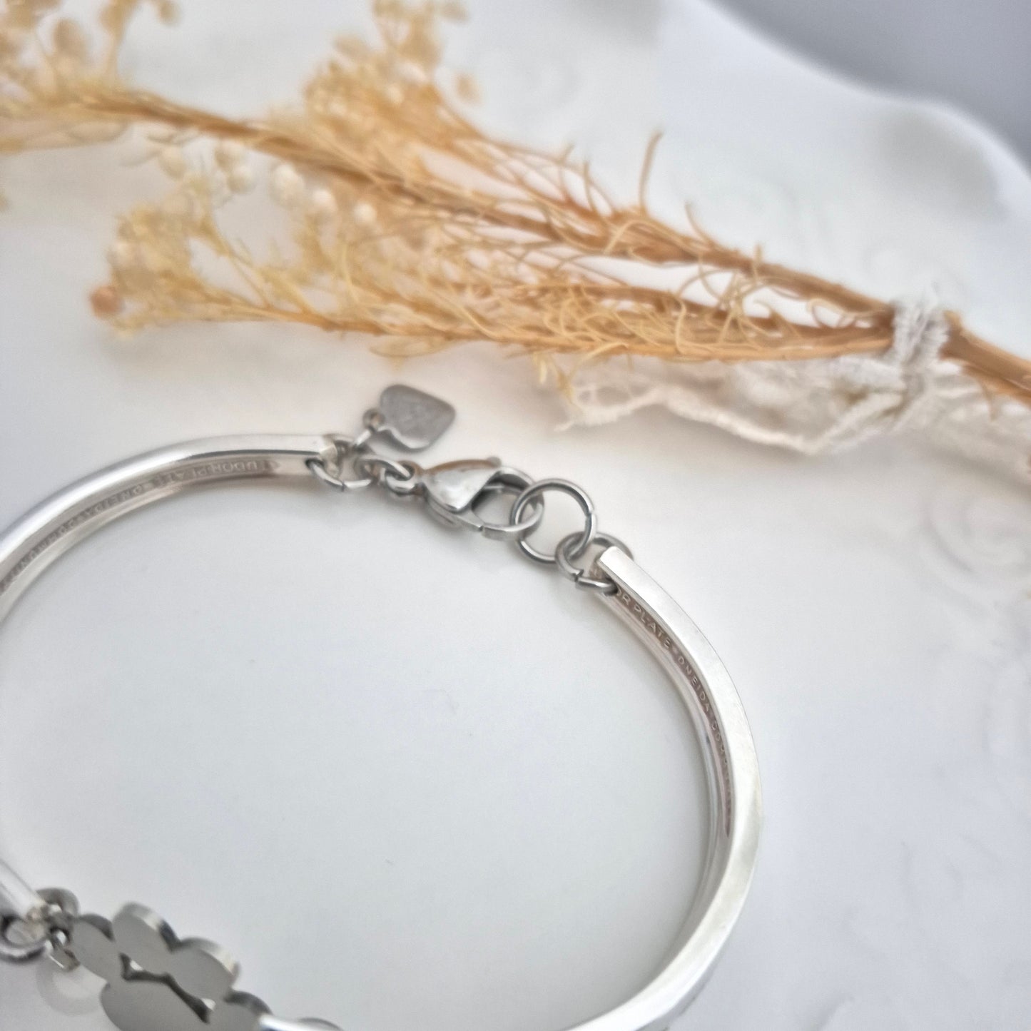 Bracelet Petit chat rose SMALL adulte (6 1/4 pouces)