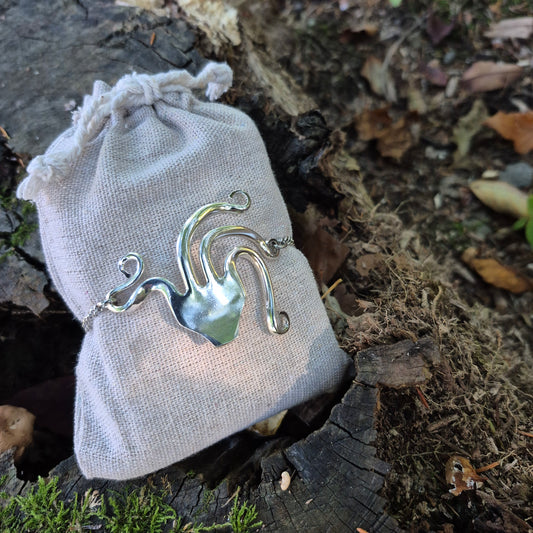 Bracelet Spirale/Chaîne #8 (6 3/4")