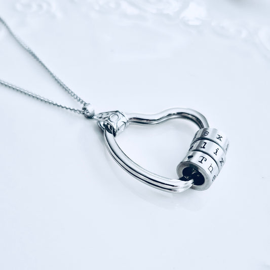 Collier-Coeur Bagues & Prénoms