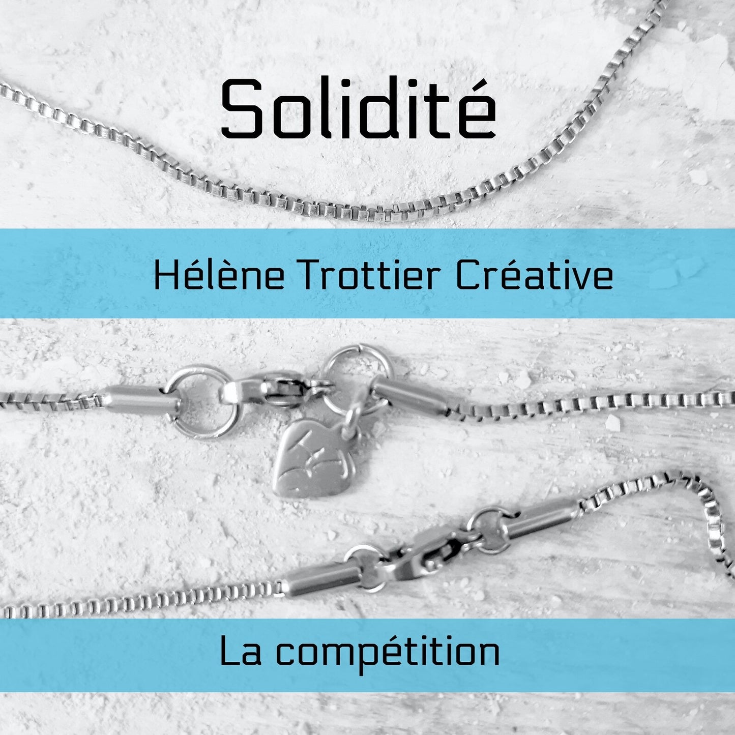 Chaîne acier inoxydable