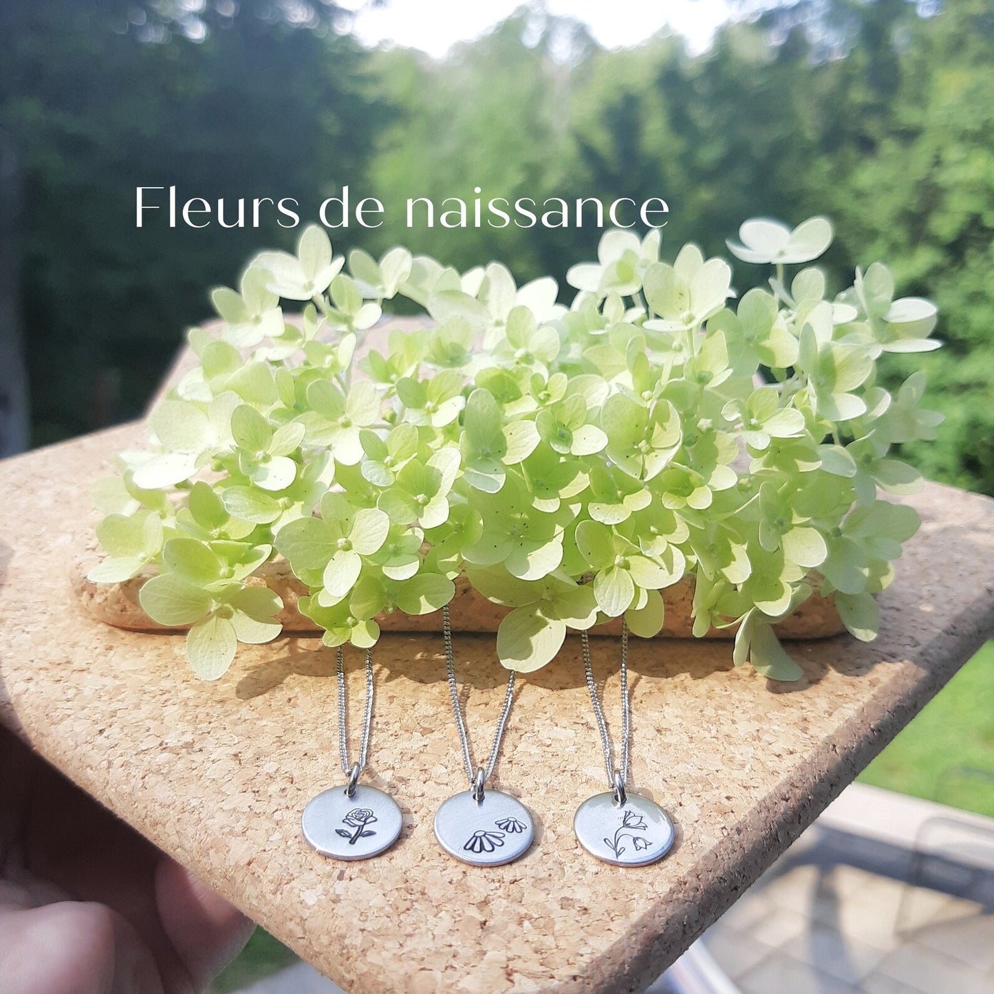 Collier Fleur de naissance