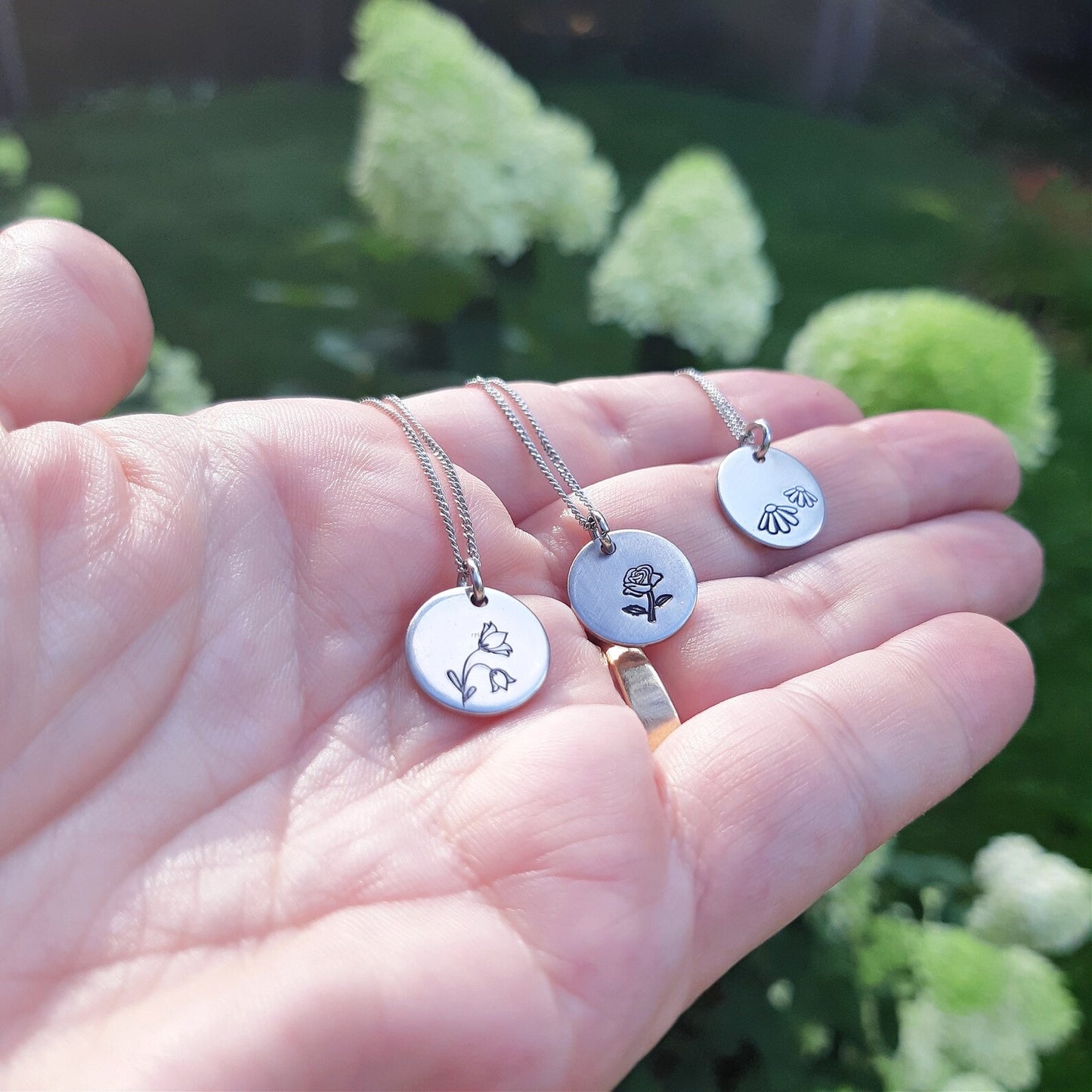 Collier Fleur de naissance