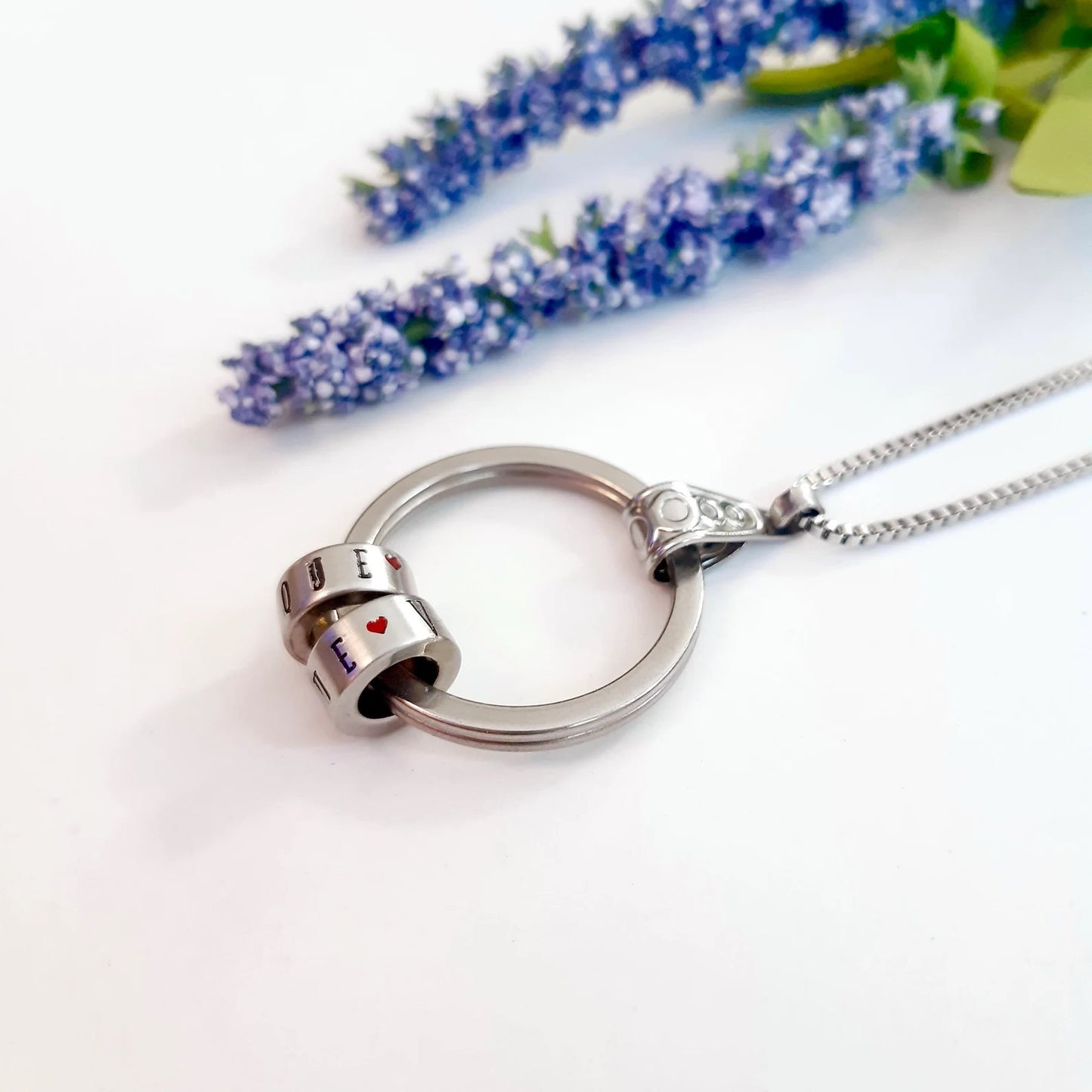 Collier Bagues & Prénoms